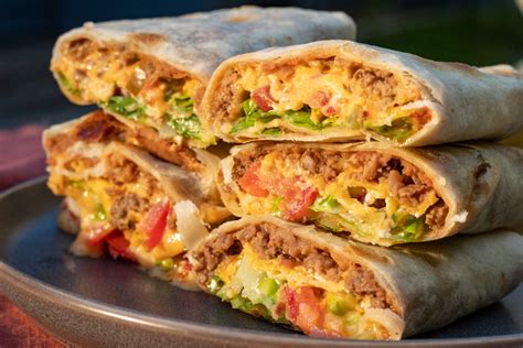 Beef and Bean Burrito – Recette Magazine