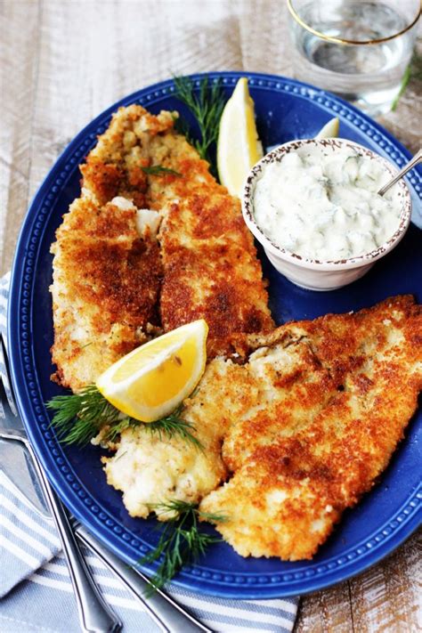 15-Minute Pan Fried Flounder + Homemade Tartar Sauce | Fried flounder, Homemade tartar sauce ...