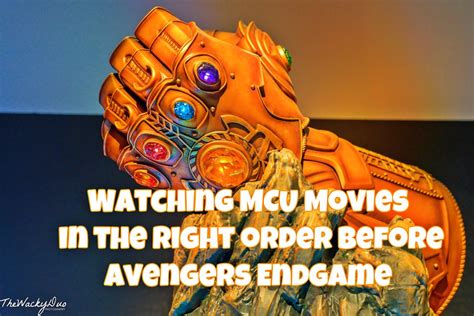 How to Watch every Marvel Cinematic Universe movie in the right order before Avenger's Endgame ...