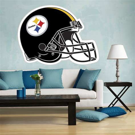 NFL Pittsburgh Steelers Sticker 10 H x 13 W Steelers Decal Steelers Sticker Pittsburgh Steelers ...