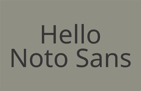 How to Use Noto Sans: a Fantastic Sans Serif Font for Multilingual ...