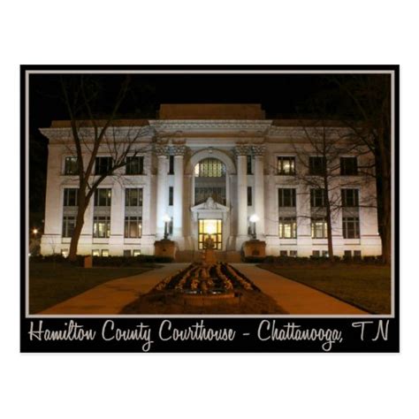 Hamilton County Courthouse - Chattanooga, TN Postcard | Zazzle