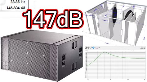 [147dB+][PLAN]18" d&b audiotechnik B22 6th Order Bandpass subwoofer - YouTube