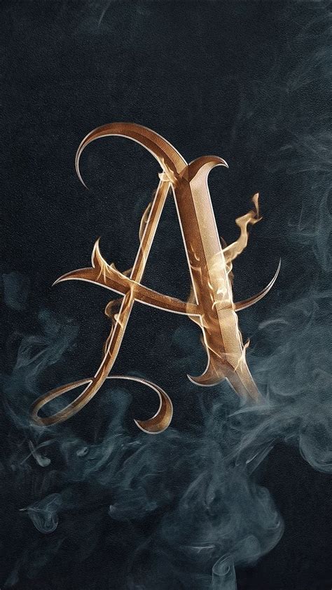 A Alphabet, smoke a, letter a, HD phone wallpaper | Peakpx