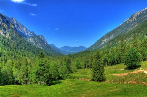 Fondos de Pantalla Fotografía De Paisaje Alemania Montañas Cielo Bosques Baviera Hierba ...