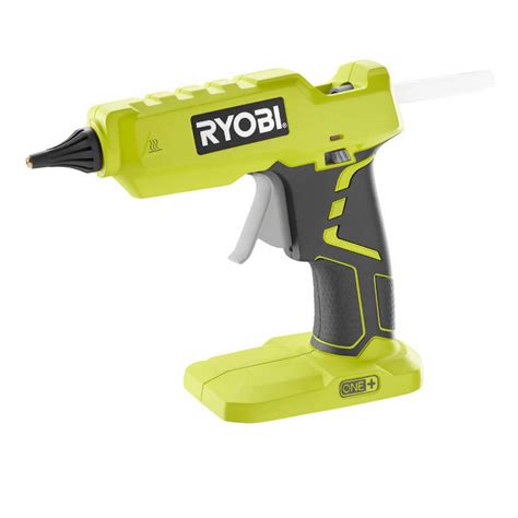 RYOBI 18-Volt ONE+ Cordless Full Size Glue Gun (Tool-Only) with 3 General Purpose Glue Sticks ...