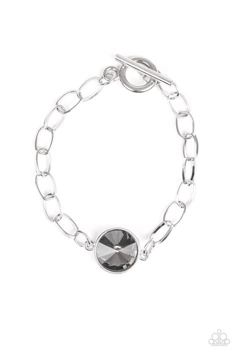 Paparazzi Accessories Bracelets All Aglitter - Silver Bracelet Paparazzi Paparazzi Jewelry ...