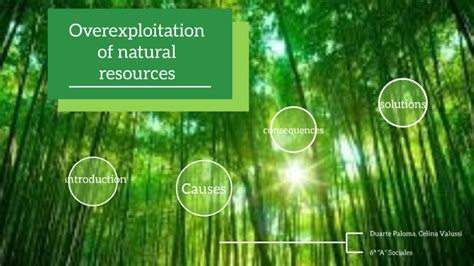 overexploitation of natural resources by paloma duarte on Prezi Next