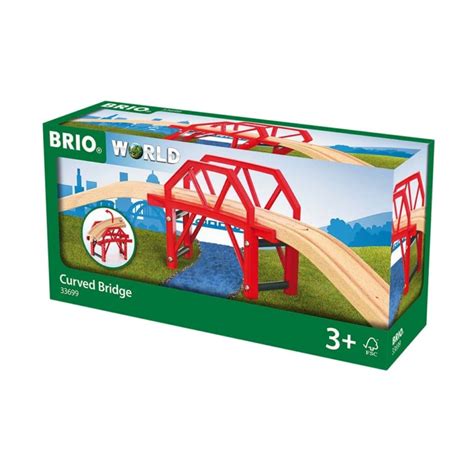 BRIO Curved Bridge: Fun and Functional Addition to Your Track