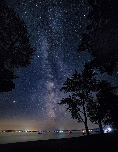 North Higgins Lake State Park Milky Way Photograph by Ron Wiltse | Fine ...