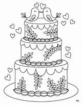 Cake Coloring Pages  25 FREE Printabulls sketch template