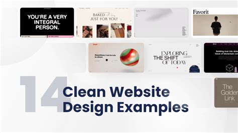 14 Clean Website Design Examples Proving Less is More Exciting