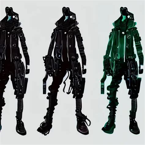 cyberpunk hacker character concept art | Stable Diffusion