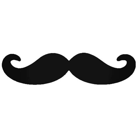 Buy Mustache Joke Cute Vinyl Decal Sticker Online