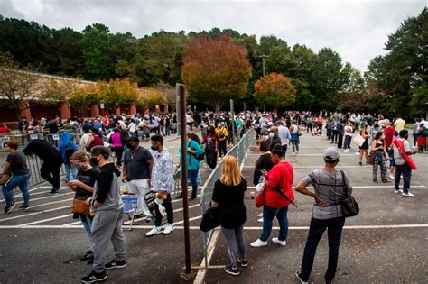 US elections: Long lines underscore multiple barriers to voting | US ...