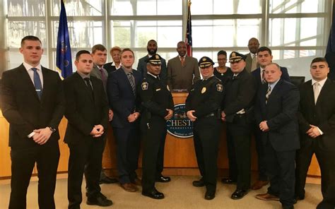 Chester Police Department Swears-In 7 New Officers During First Council Meeting of 2019 | City ...