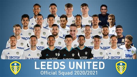 Leeds United 21/22 Squad with Real Faces LEEDS UNITED - YouTube