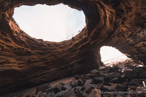 Sunset Cliffs Open Ceiling Sea Cave in San Diego - California Through My Lens