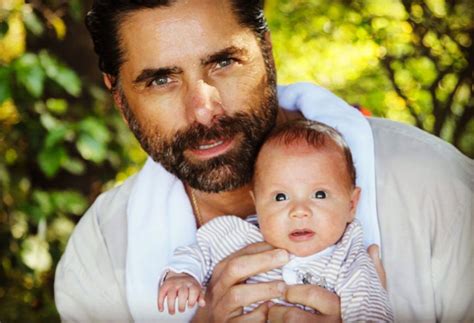 John Stamos Hits the Pool with Baby Son Billy