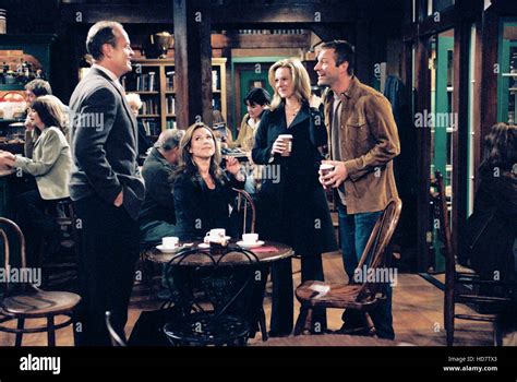 FRASIER, Kelsey Grammer, Peri Gilpin, Laura Linney and Aaron Eckhart ...