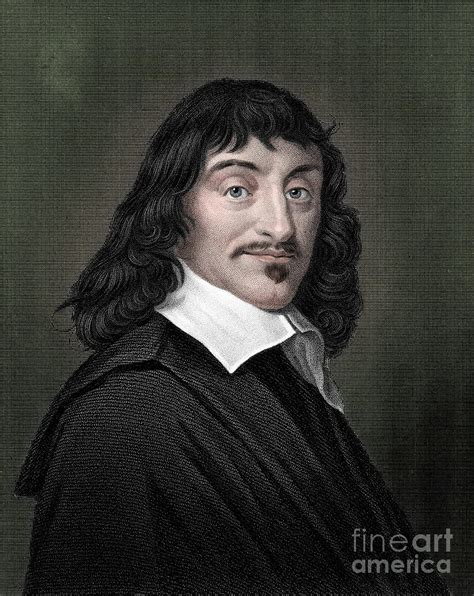 Rene Descartes French Philosopher Drawing by Print Collector | Pixels