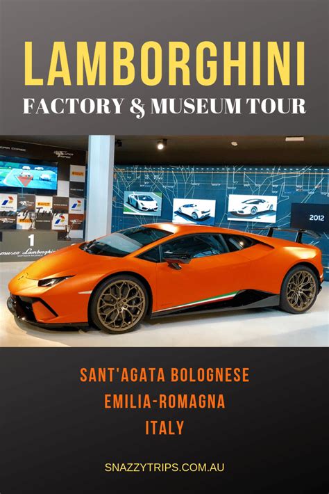 Lamborghini Factory Tour - SNAZZY TRIPS TRAVEL BLOG VIP tour of the factory in Italy and the ...