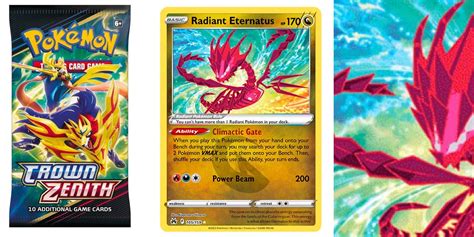 Pokémon TCG: Crown Zenith’s English Radiant Eternatus Revealed