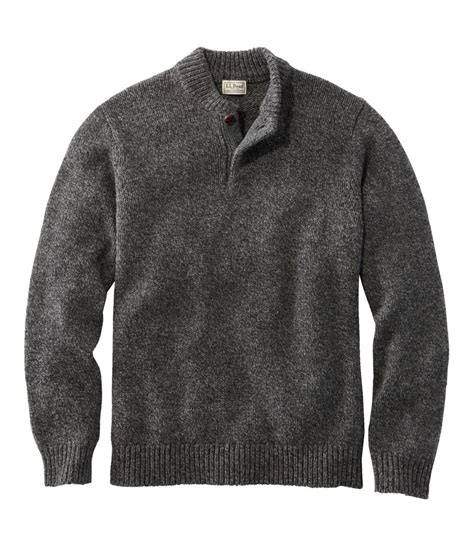 Men's L.L.Bean Classic Ragg Wool Sweater, Henley