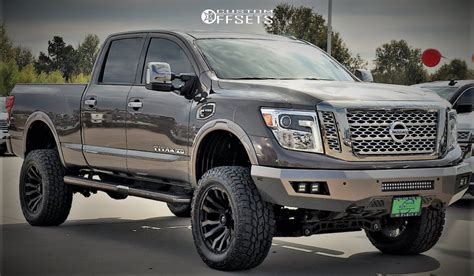 2018 Nissan Titan XD Wheel Offset Aggressive > 1" Outside Fender ...