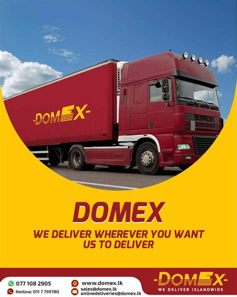 Domex | Courier Service in Sri Lanka | Express Delivery Service