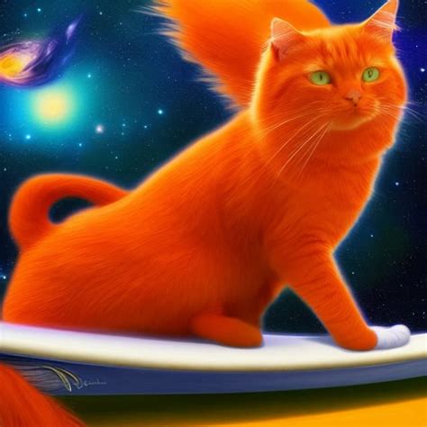 Surfer Cat : r/aiart_hq