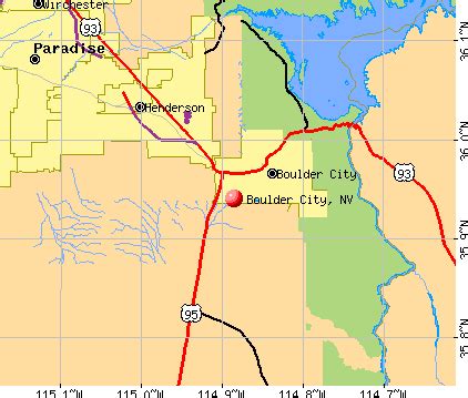 Boulder City, Nevada (NV 89005, 89046) profile: population, maps, real ...