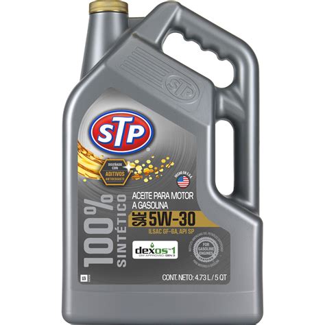 STP Aceite de Motor Sintetico 5W-30 5 Cuartos