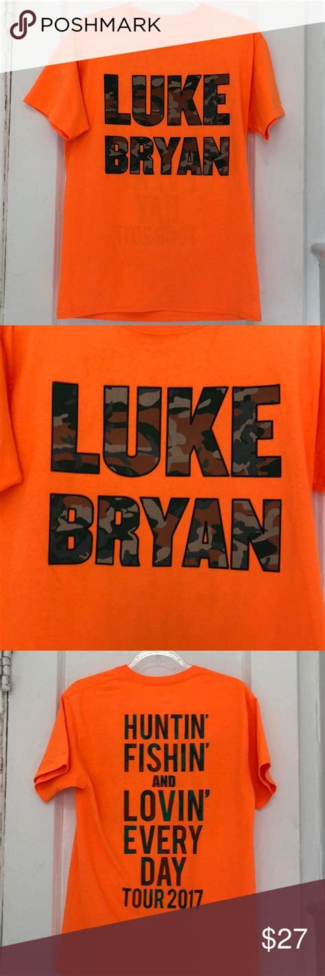 Luke Bryan Tour Shirt M | Tour shirt, Luke bryan shirts, Shirts