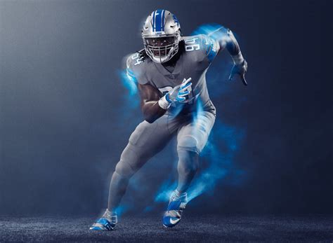 Detroit Lions Color Rush Jersey | FREE PNG Logos