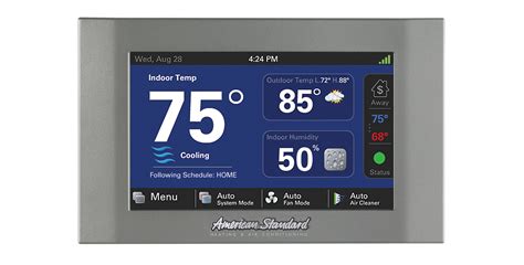 American Standard Gold 824 Smart Thermostat User Manual - thermostat.guide