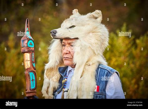 Alaska Ketchikan, Totem poles at SAXMAN NATIVE VILLAGE Stock Photo - Alamy