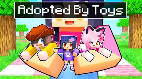 Adopted By TOYS In Minecraft!