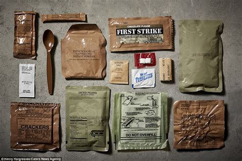 Army food is turned into stunning fine dining dishes | Daily Mail Online