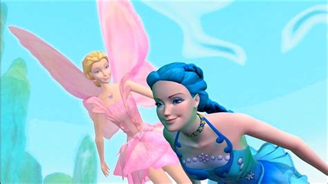 Barbie Fairytopia: Mermaidia - The race between Elina & Nori - YouTube ...