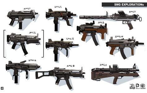 Submachine Gun - Characters & Art - Batman: Arkham Origins