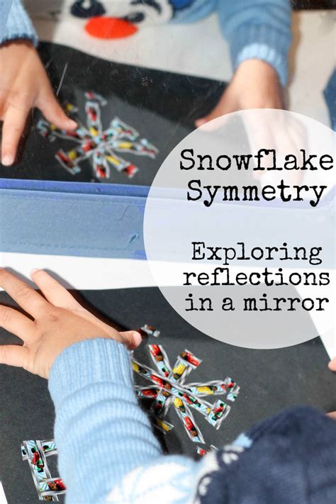 Tape Snowflakes : Exploring Symmetry in Reflections - In The Playroom