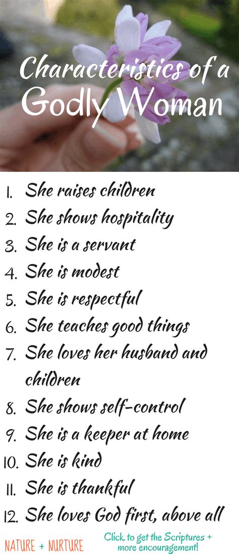 12 Characteristics of a Godly Woman (how to be a TRUE woman of God!)