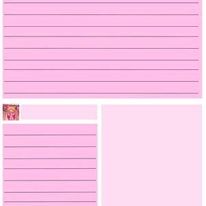 Digital Sailor Moon Printable Notes Sheets PDF DIGITAL - Etsy