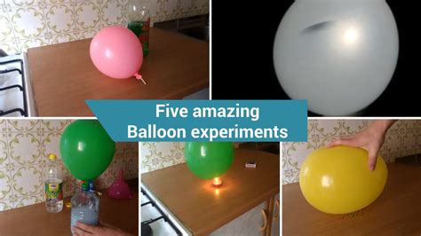 5 Amazing Balloon Experiments - STEM Little Explorers