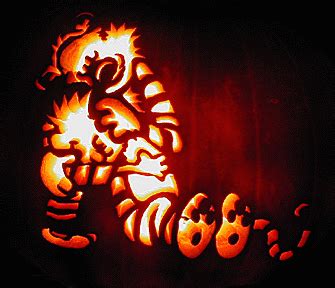 2000: Calvin & Hobbes - Pumpkin Glow