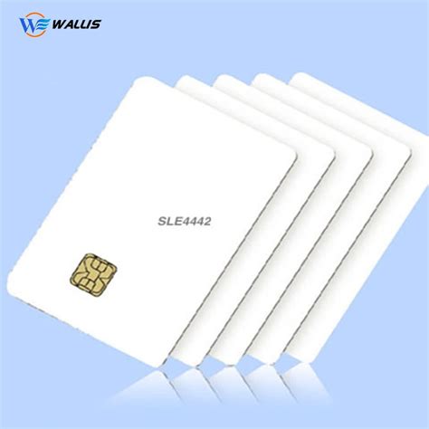 Free Sample Printable PVC Plastic RFID Cards Sle4442 Sle4428 Chip Blank ...