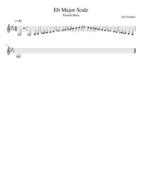 Eb Major Scale Sheet music for Piano (Solo) | Musescore.com