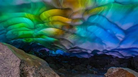 Because the rainbow ice caves are wonderful but deadly - Animal Media Foundation