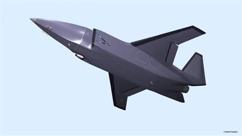 MQ-28A Ghost Bat 3D Model by Akela Freedom